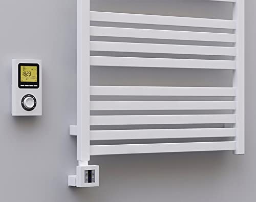 anapont elektrische Badezimmer-Heizung mit Handtuchwärmer - Made in Germany (450 - 600 Watt)